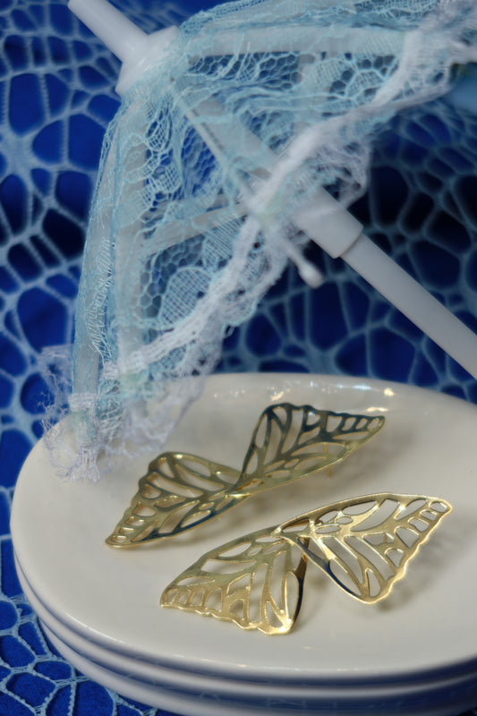 Orecchini Farfalla Oro