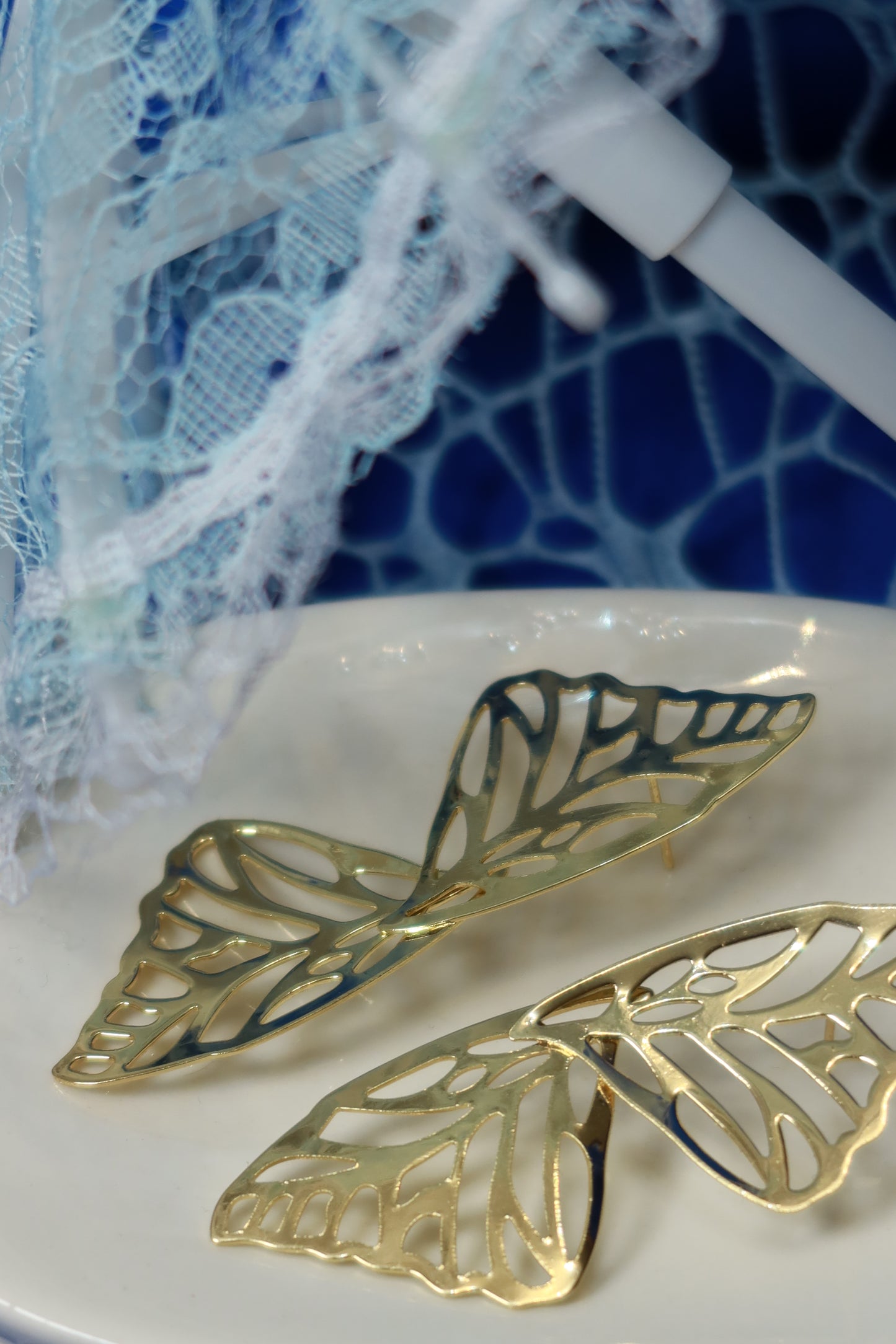 Orecchini Farfalla Oro