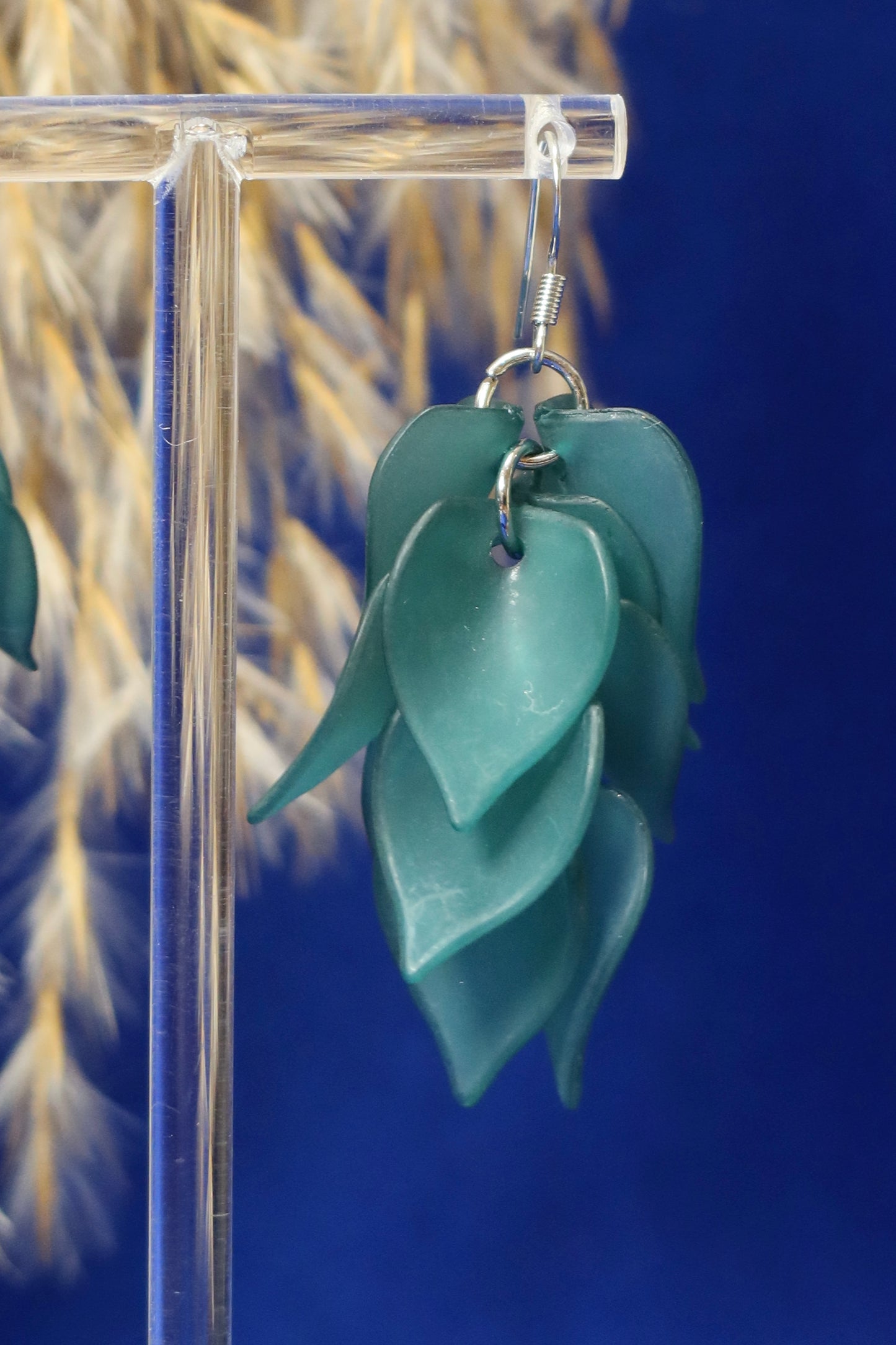 Orecchini Foglie Verdi