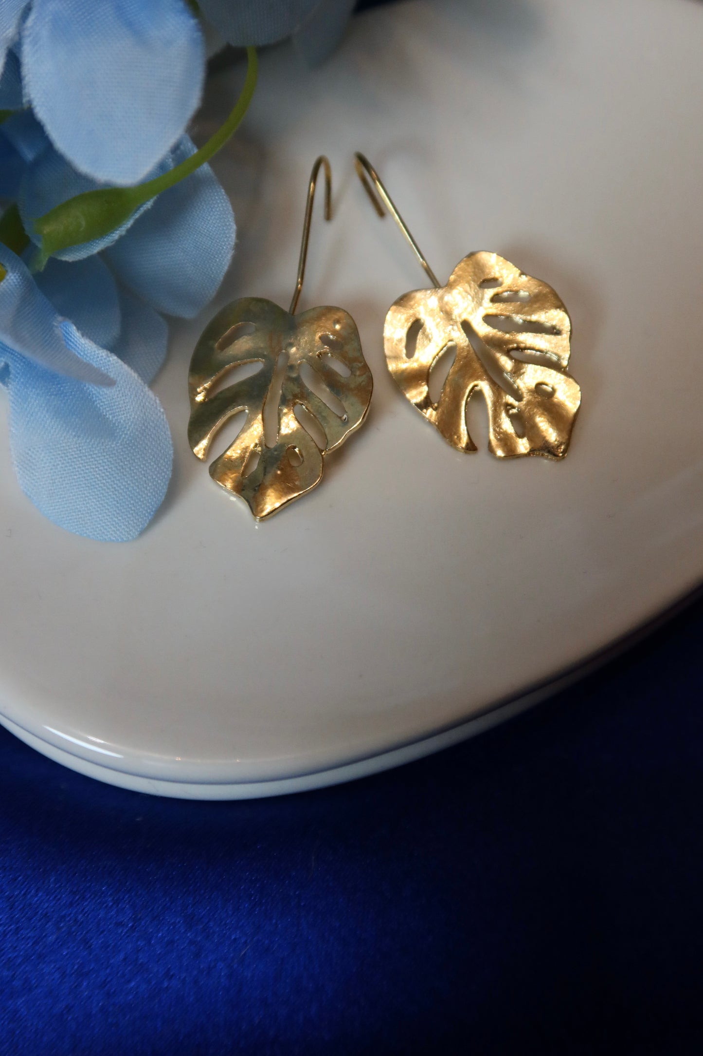 Orecchini Foglia D'oro