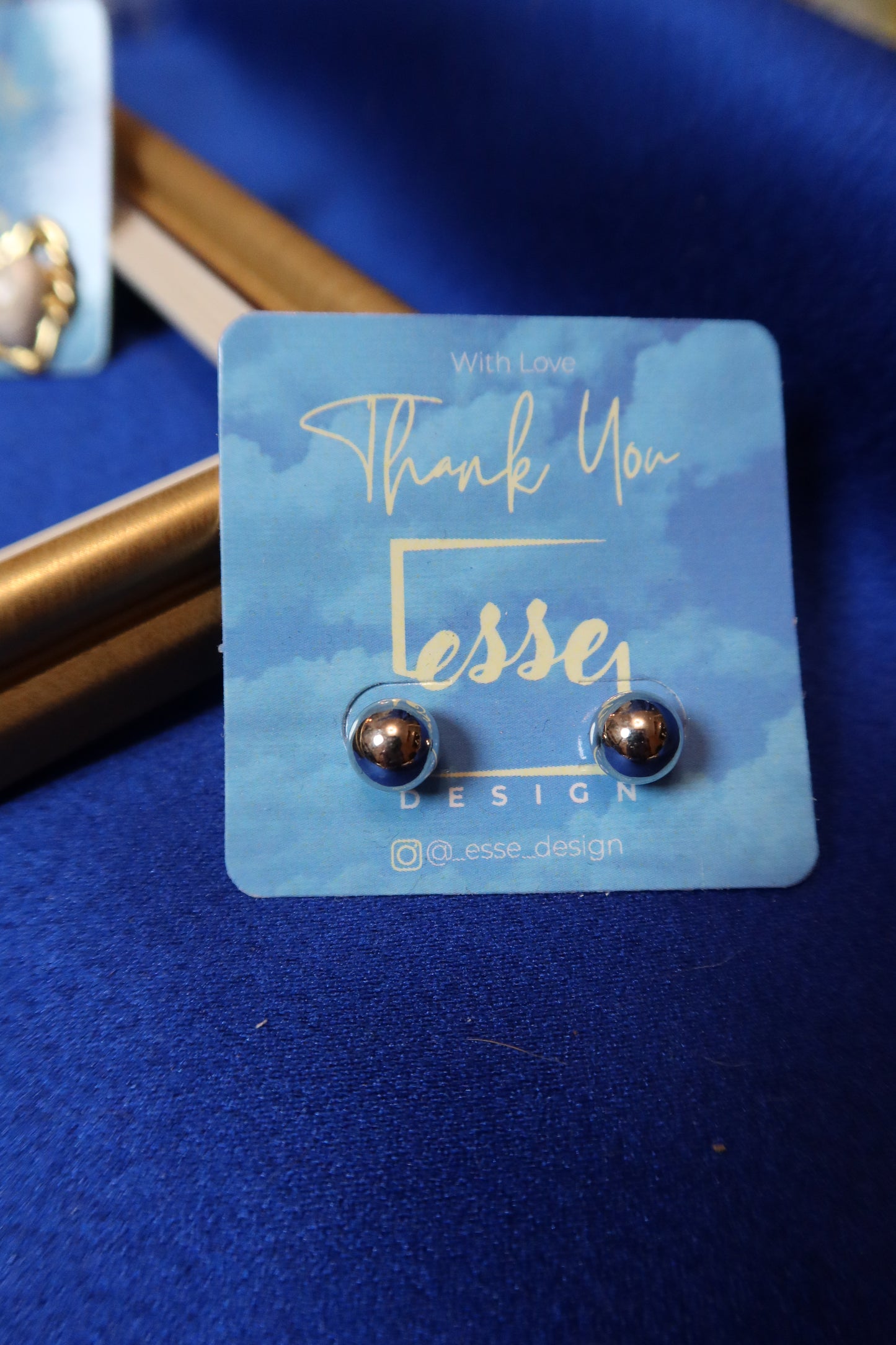 Orecchini Perla Nera