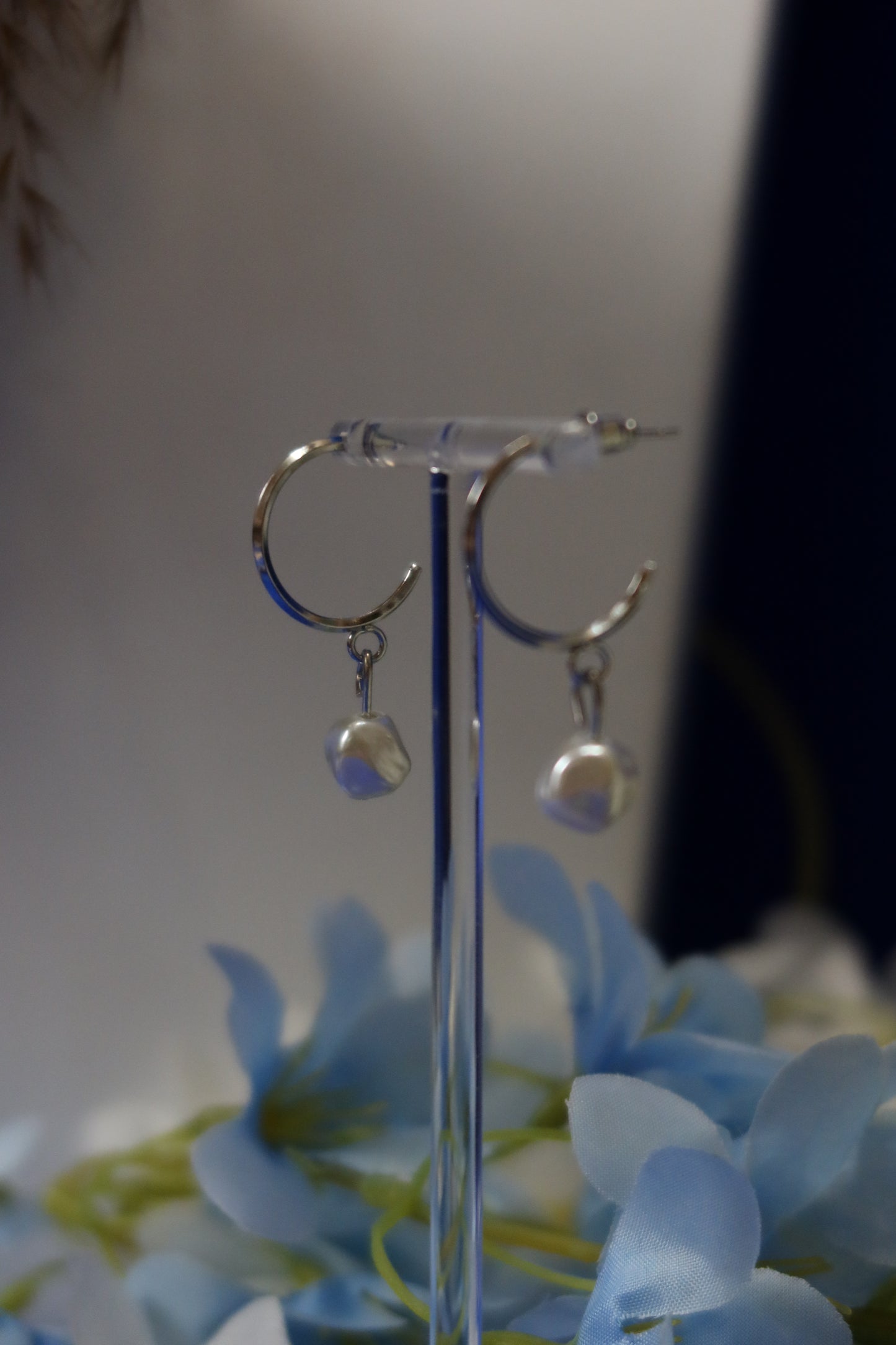 Orecchini Pendenti Perla