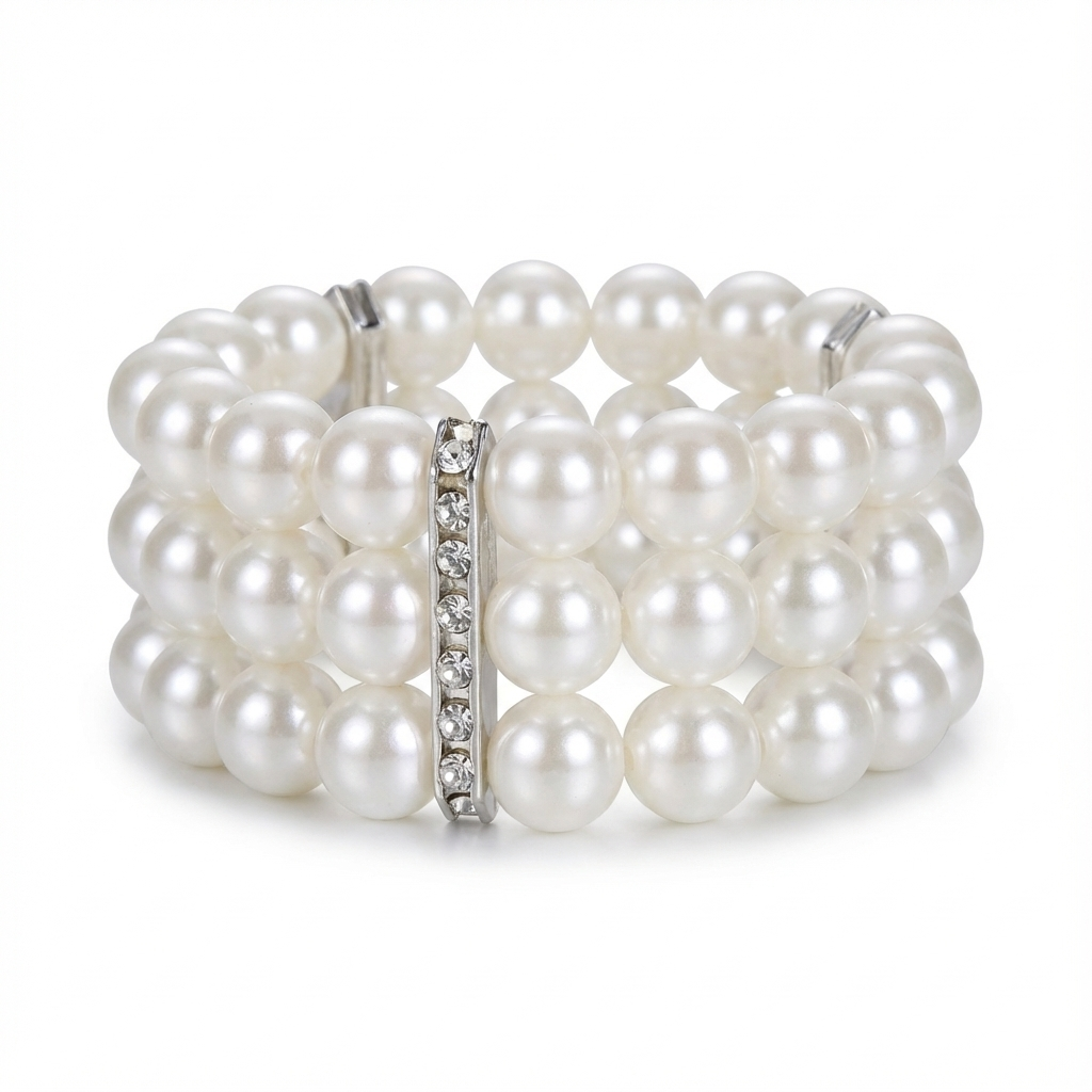 Royal Pearl – Bracciale con Perle e  Brillanti