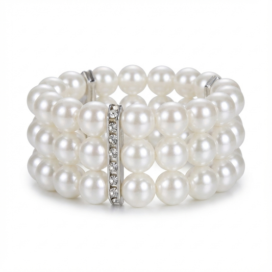 Royal Pearl – Bracciale con Perle e  Brillanti