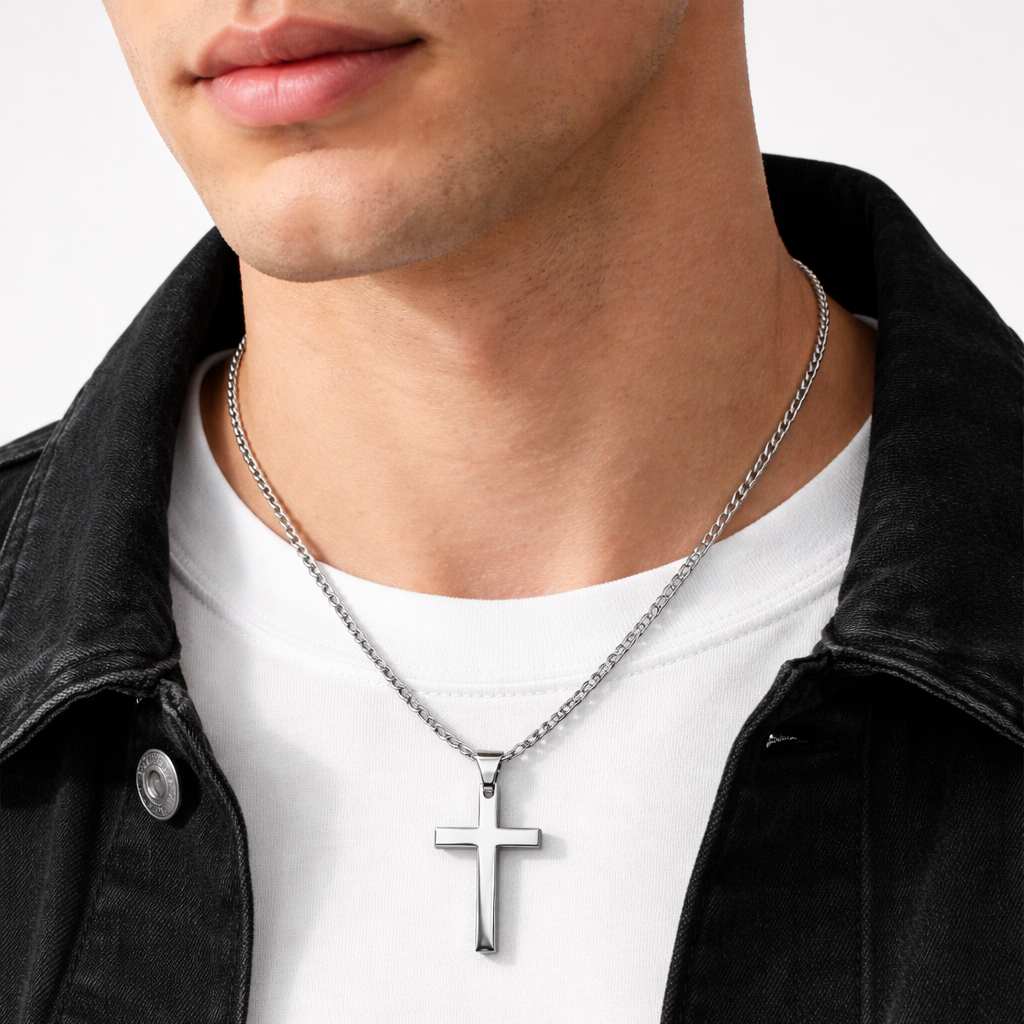 Fede di Luce – Collana con Crocifisso Luminoso