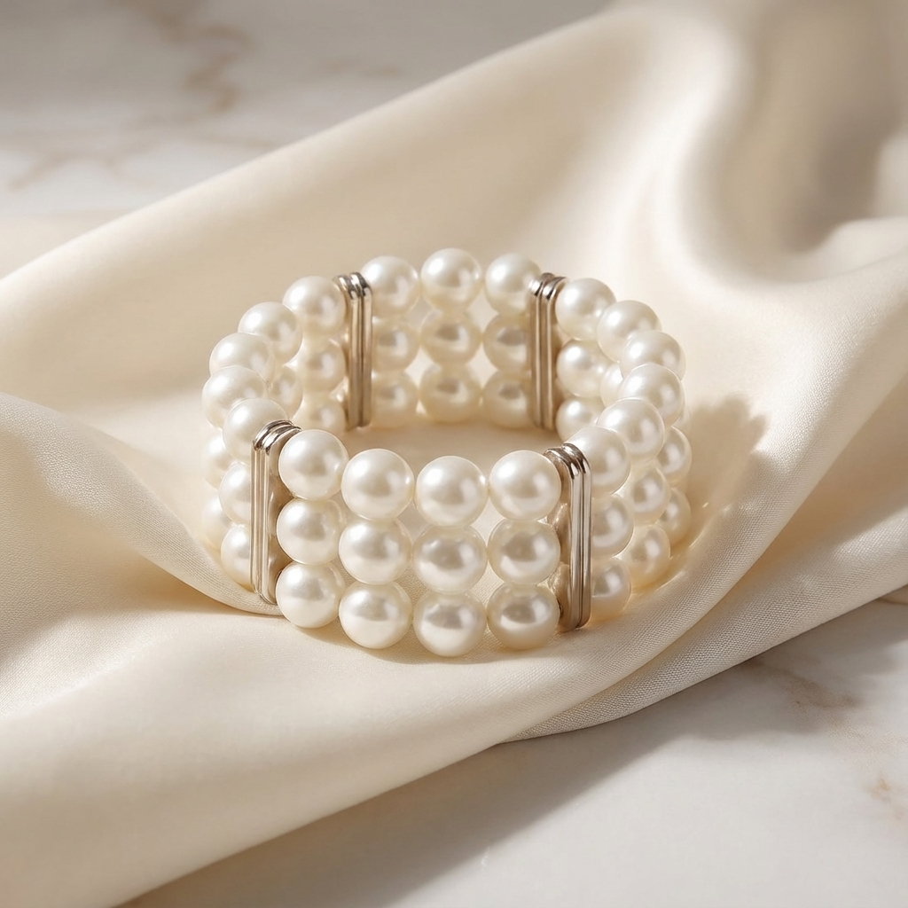 Royal Pearl – Bracciale con Perle e  Brillanti