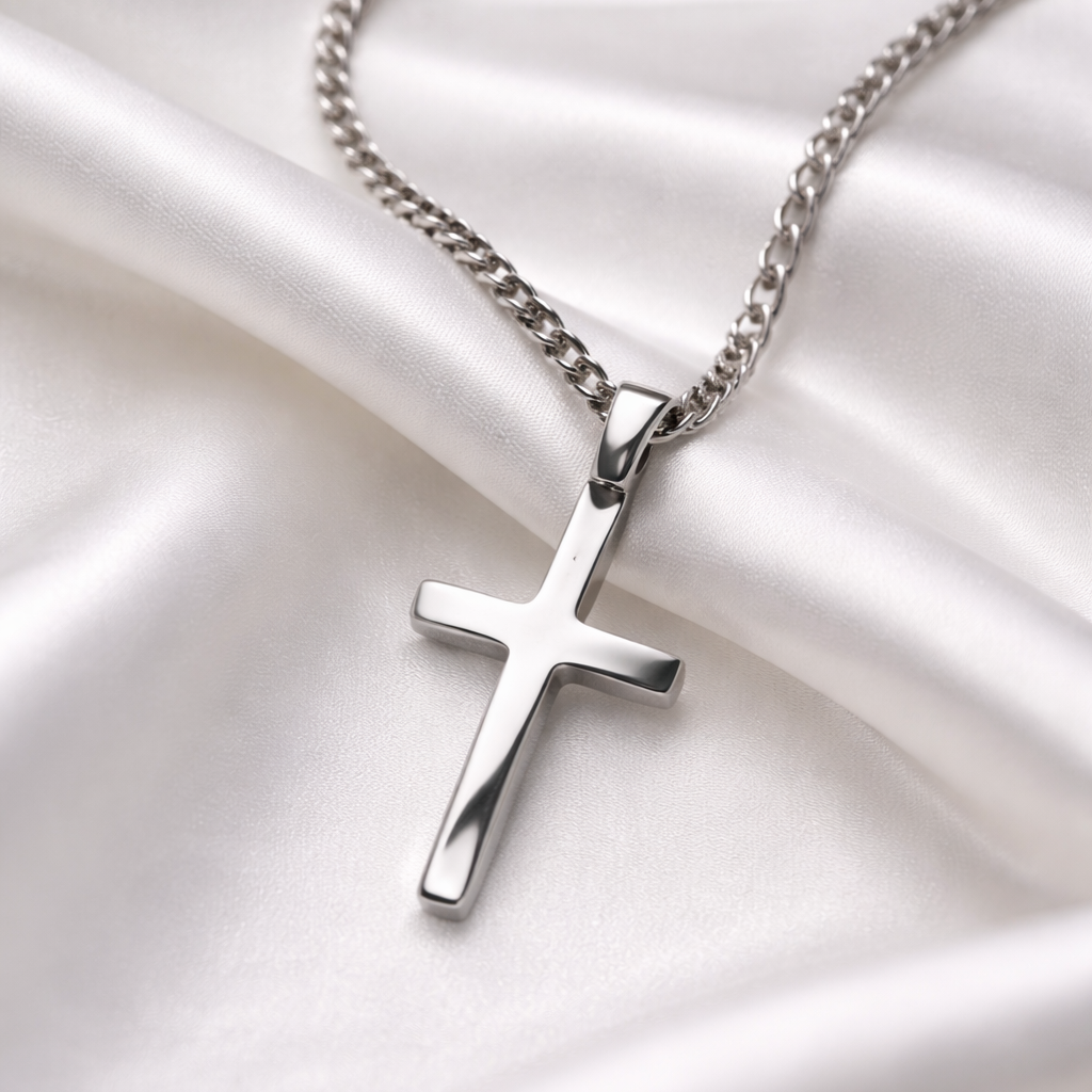 Fede di Luce – Collana con Crocifisso Luminoso