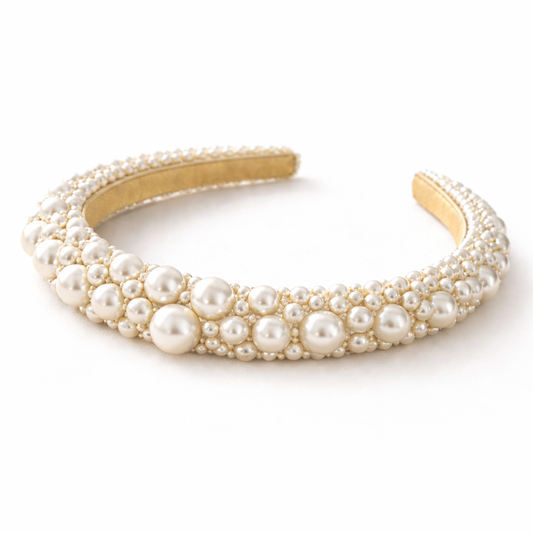 Luxe Pearl – Cerchietto di Perle
