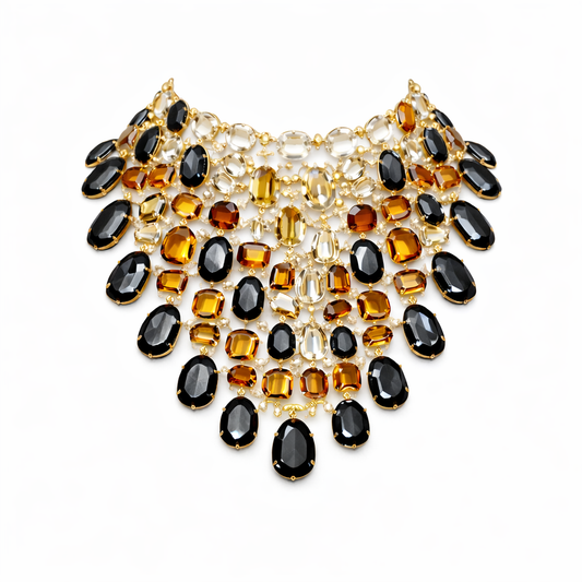 Gocce di Luce – Collier con Pietre Pendenti