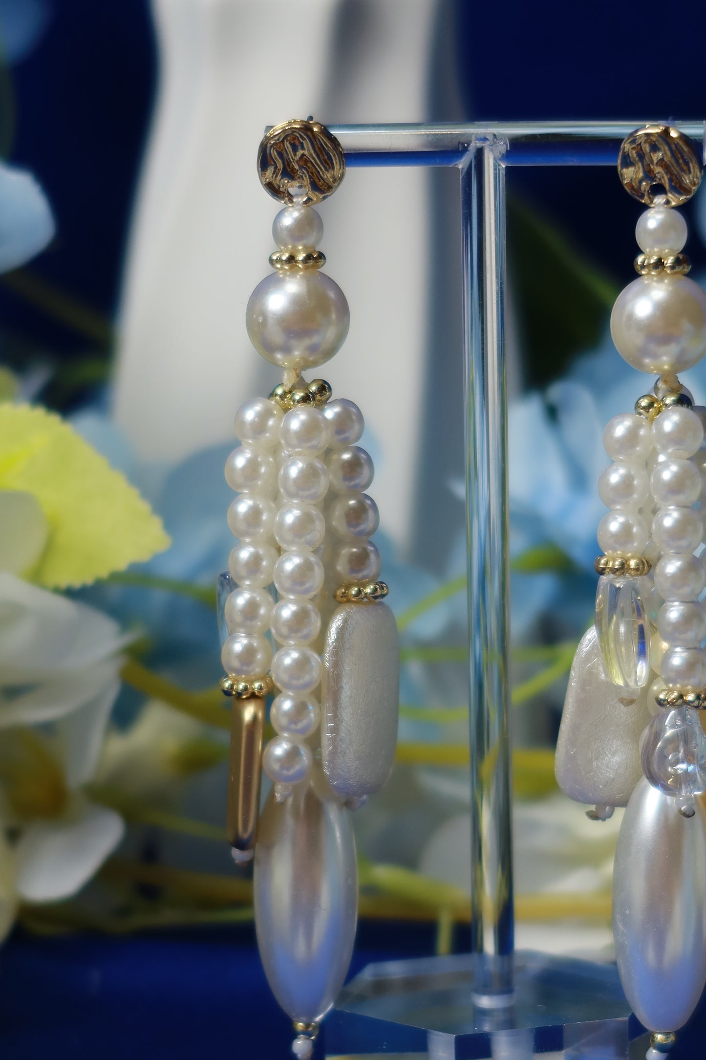 Orecchini Pendenti Perla