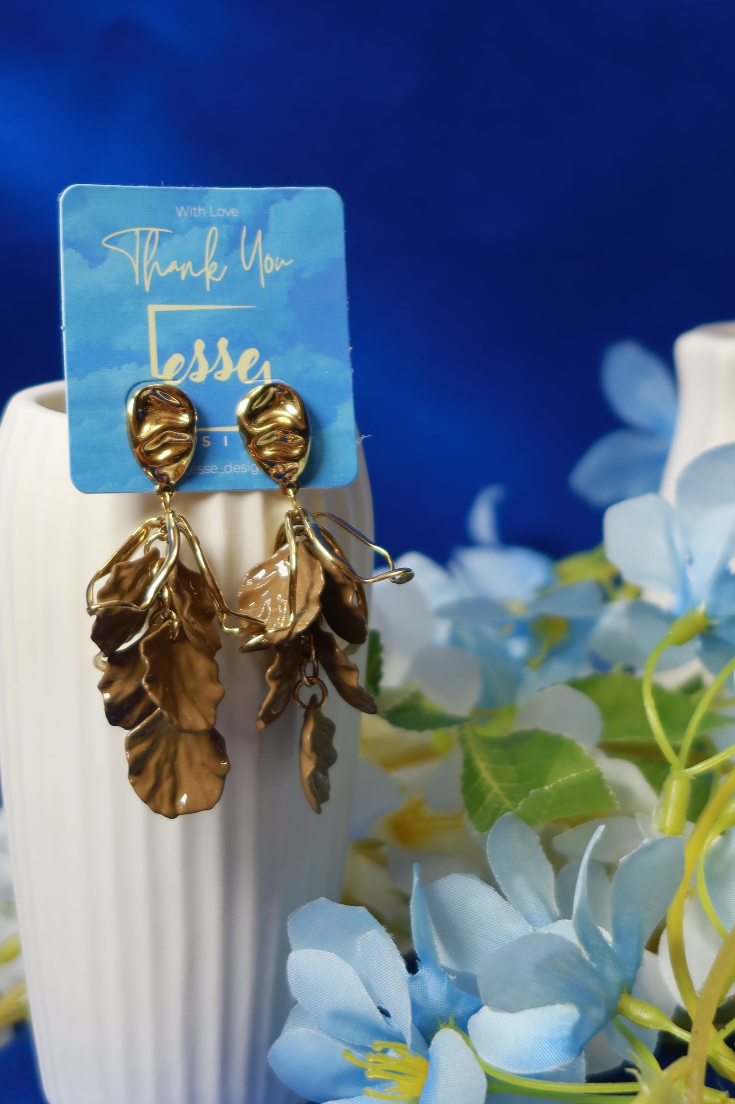 Orecchini Foglie Piccole