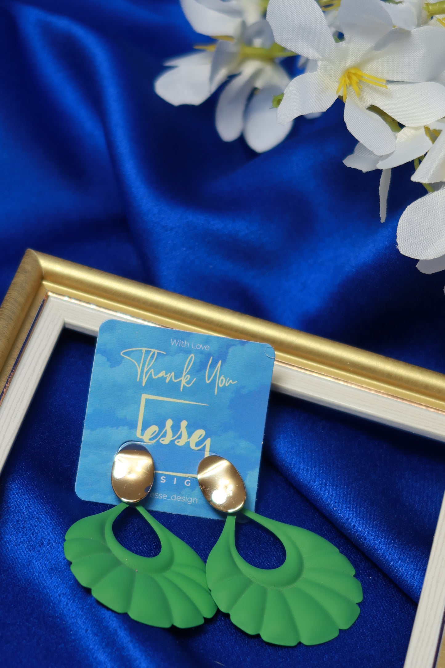 Orecchini Verde Scuro