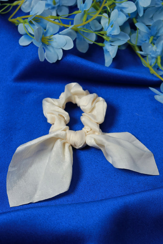 Elastico Capelli Bianco