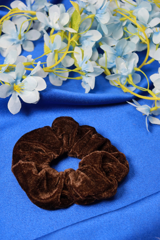 Elastico Capelli Marrone