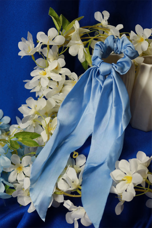 Elastico Capelli  Azzurro