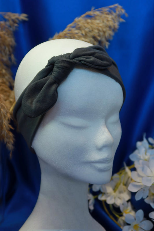 Fascia capelli Grigio Scuro