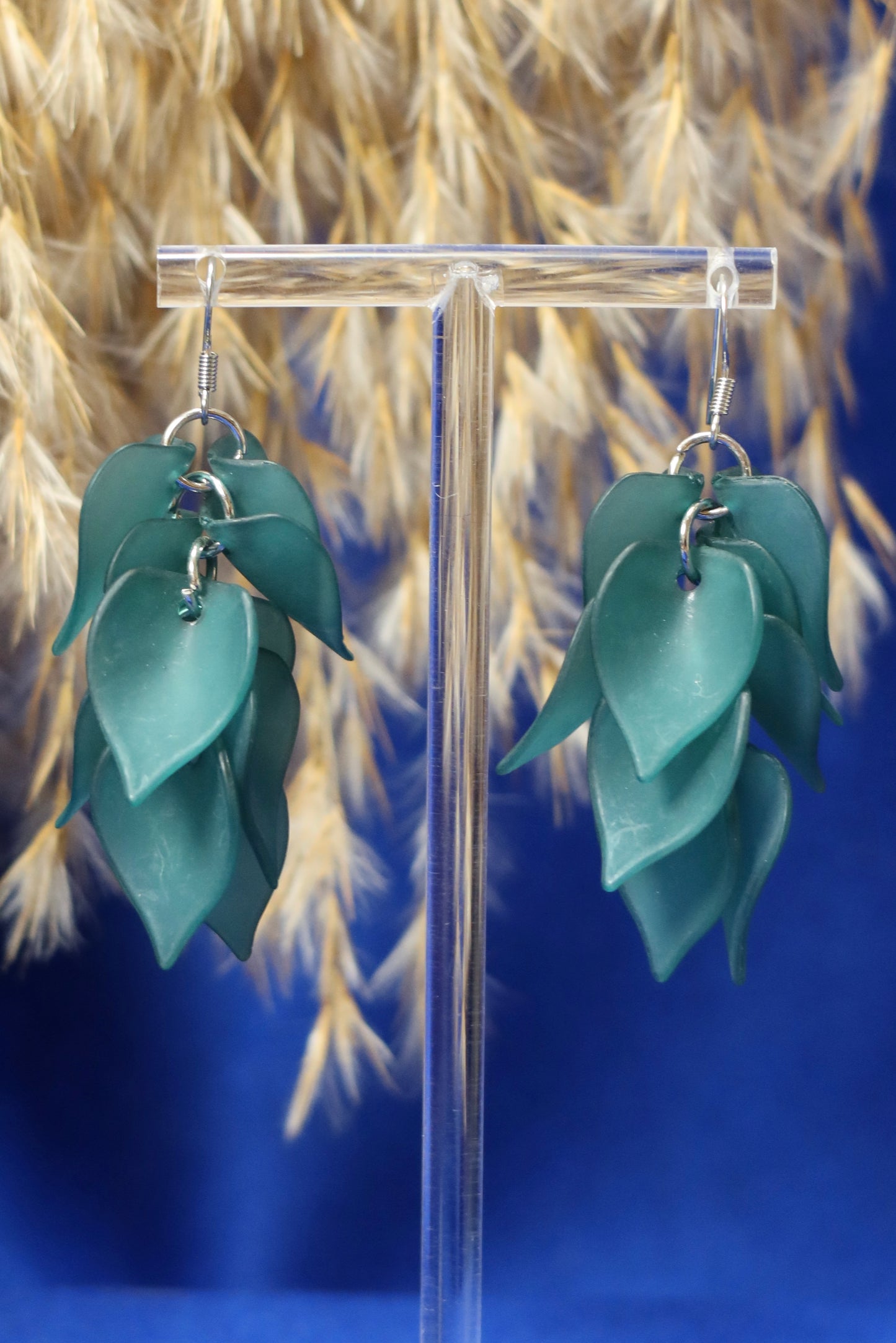 Orecchini Foglie Verdi