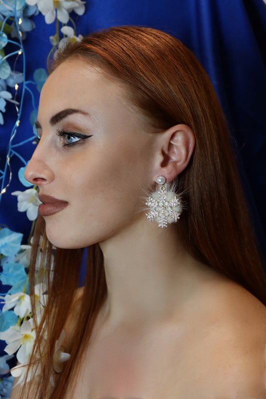 Orecchini Fiocco di Neve