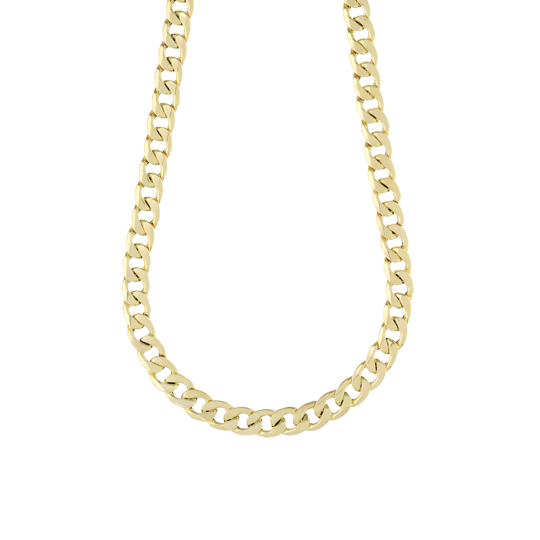 Gold Essence – Collana Lunga Dorata da Uomo in Stile Minimal