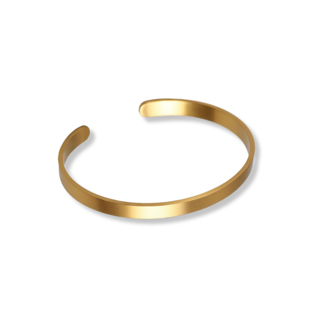 Bracciale Aurea – Eleganza Fluida in Oro