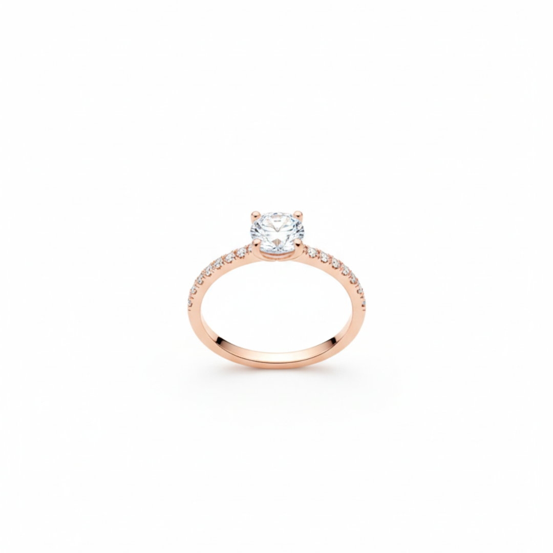 Anello Solitario Lumina – Eleganza Senza Tempo