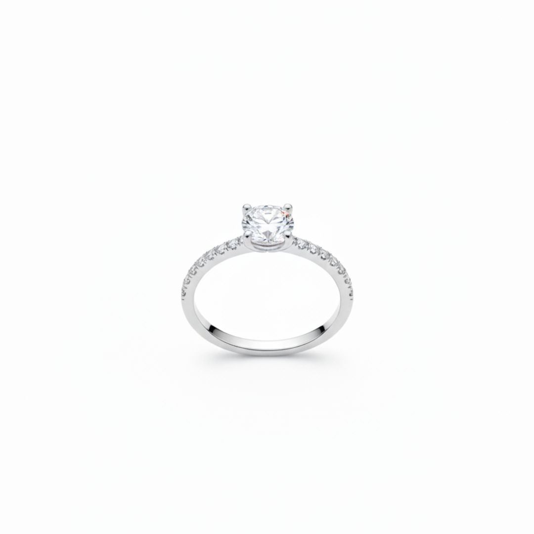 Anello Solitario Lumina – Eleganza Senza Tempo