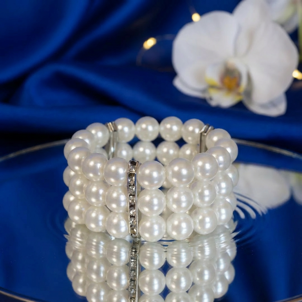 Royal Pearl – Bracciale con Perle e  Brillanti