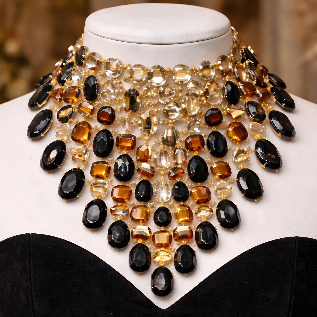 Gocce di Luce – Collier con Pietre Pendenti