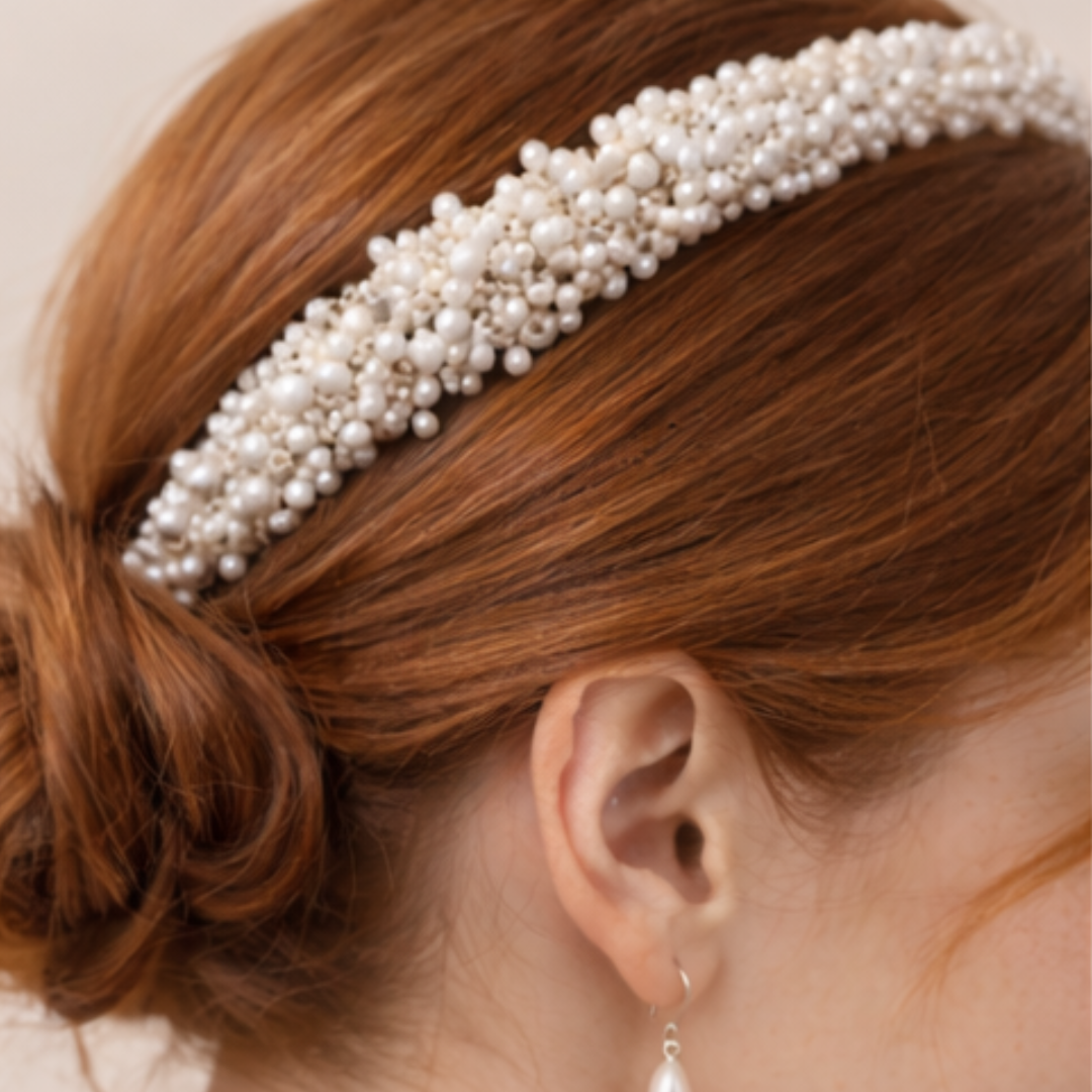 Luxe Pearl – Cerchietto di Perle