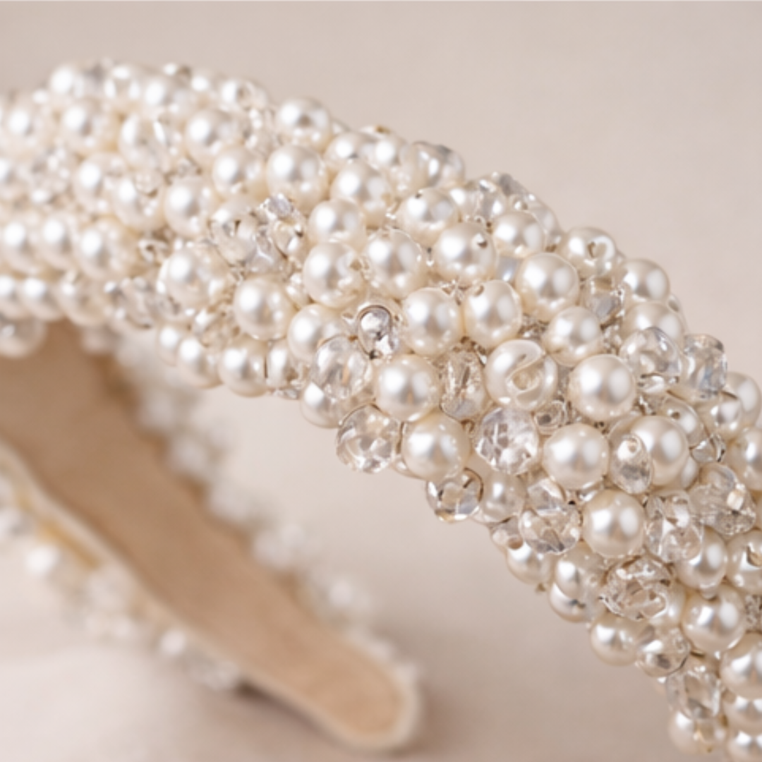 Luxe Pearl – Cerchietto di Perle